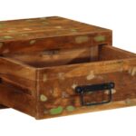vidaXL Nástenná TV skrinka 80x30x19 cm masívne recyklované drevo – Obrázok 9