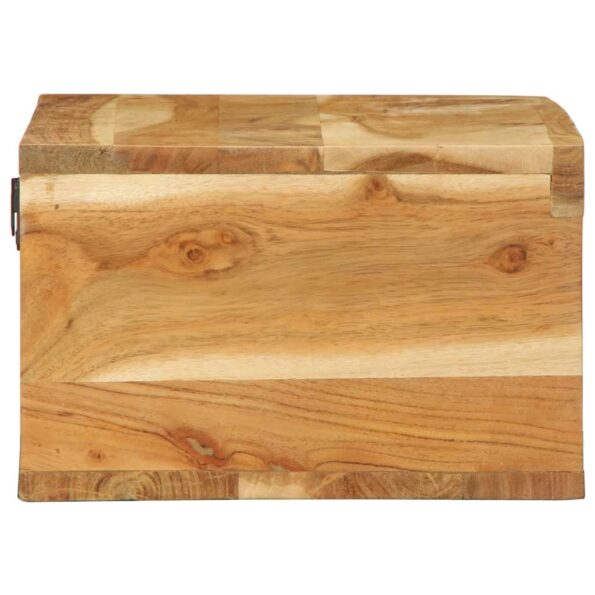 vidaXL Nástenná TV skrinka 60x30x19 cm masívna akácia – Obrázok 5