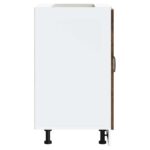 vidaXL Drezová základná skrinka Kalmar tmavý dub 60x46x81,5 cm – Obrázok 6