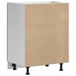 vidaXL Drezová základná skrinka Kalmar tmavý dub 60x46x81,5 cm – Obrázok 7