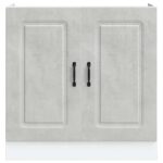 vidaXL Drezová základná skrinka Kalmar betónovo sivé 80x46x81,5 cm – Obrázok 4