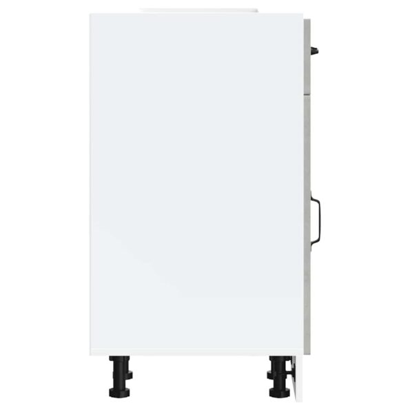 vidaXL Kuchynská spodná skrinka Kalmar, betónovo sivé kompozitné drevo – Obrázok 6