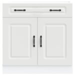 vidaXL Kuchynská spodná skrinka Kalmar, biela, kompozitné drevo – Obrázok 4