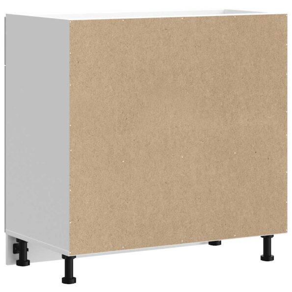 vidaXL Kuchynská spodná skrinka Kalmar, biela, kompozitné drevo – Obrázok 7