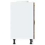 vidaXL Kuchynská spodná skrinka Kalmar, dymový dub, kompozitné drevo – Obrázok 6