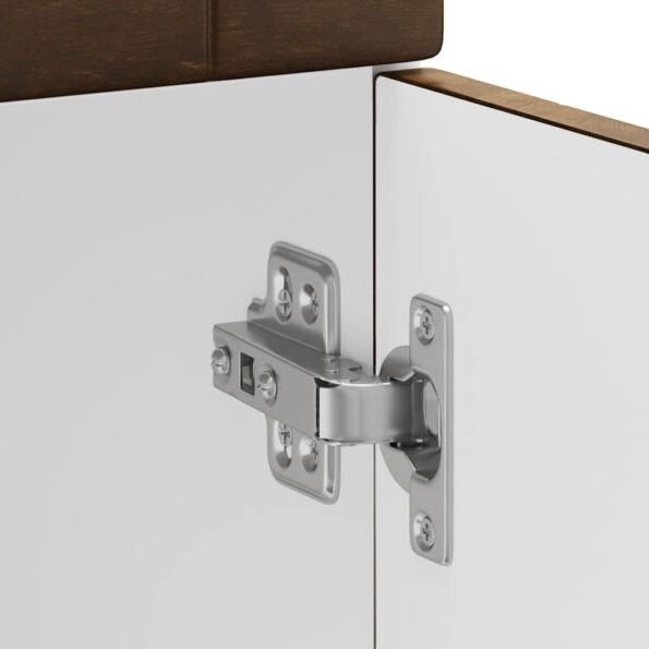 vidaXL Kuchynská spodná skrinka Kalmar, dymový dub, kompozitné drevo – Obrázok 9