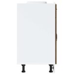 vidaXL Kuchynská spodná skrinka Kalmar, hnedý dub, kompozitné drevo – Obrázok 6