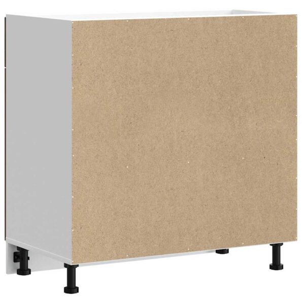 vidaXL Kuchynská spodná skrinka Kalmar, hnedý dub, kompozitné drevo – Obrázok 7