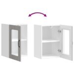 vidaXL Kuchynská nástenná skrinka so sklenenými dvierkami Kalmar – Obrázok 9