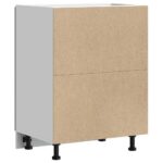 vidaXL Kuchynská spodná skrinka Porto, čierna, kompozitné drevo – Obrázok 7