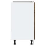 vidaXL Drezová základná skrinka Porto tmavý dub 80x46x81,5 cm – Obrázok 6