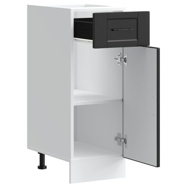 vidaXL Kuchynská spodná skrinka Porto, čierna, kompozitné drevo – Obrázok 5