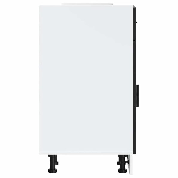 vidaXL Kuchynská spodná skrinka Porto, čierna, kompozitné drevo – Obrázok 6