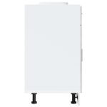 vidaXL Kuchynská spodná skrinka Porto, betónovo sivé, kompozitné drevo – Obrázok 6