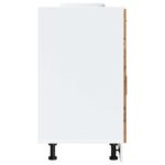 vidaXL Kuchynská spodná skrinka Porto, staré drevo, kompozitné drevo – Obrázok 6