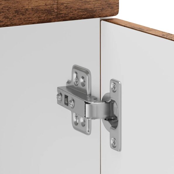 vidaXL Kuchynská spodná skrinka Porto, staré drevo, kompozitné drevo – Obrázok 9