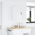 vidaXL Kuchynská nástenná skrinka Porto, biela, kompozitné drevo – Obrázok 2