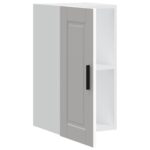 vidaXL Kuchynská nástenná skrinka Porto, biela, kompozitné drevo – Obrázok 5