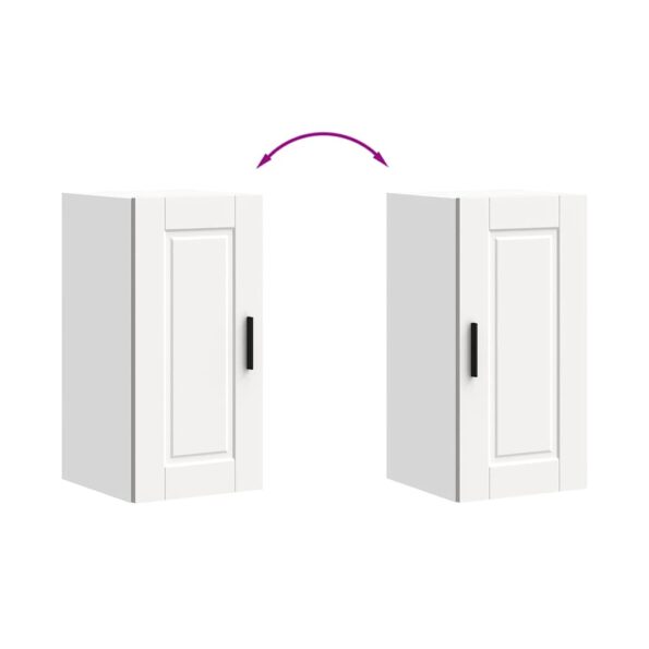 vidaXL Kuchynská nástenná skrinka Porto, biela, kompozitné drevo – Obrázok 8