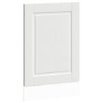 vidaXL Panel umývačky riadu Porto biela 45x1,5x67 cm kompozitné drevo – Obrázok 2
