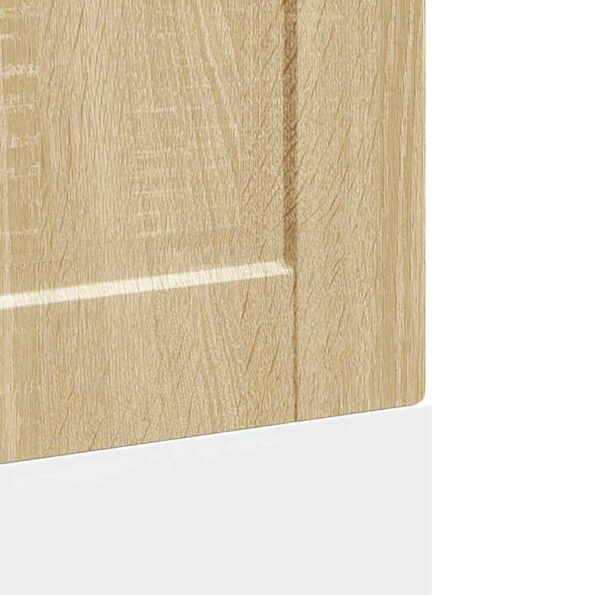 vidaXL Panel umývačky riadu Porto dub sonoma 60x1,5x57 cm kompozitné drevo – Obrázok 7