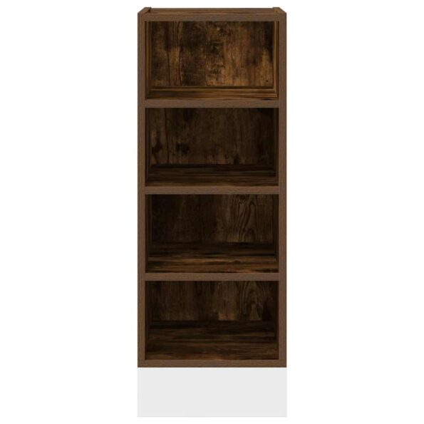 vidaXL Spodná skrinka tmavý dub 30x44,5x81,5 cm kompozitné drevo – Obrázok 4