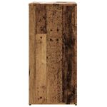 vidaXL Komoda, staré drevo 80x36x75 cm, kompozitné drevo – Obrázok 6