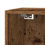 vidaXL TV skrinka, staré drevo 30,5x30x110 cm, kompozitné drevo – Obrázok 8