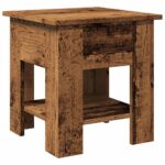 vidaXL Konferenčný stolík, staré drevo 40x40x42 cm, kompozitné drevo – Obrázok 6