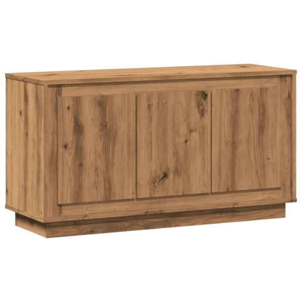vidaXL Komoda, remeselnícky dub, 102x35x55 cm, umelé drevo – Obrázok 2