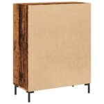 vidaXL Komoda staré drevo 69,5x34x90 cm kompozitné drevo – Obrázok 6