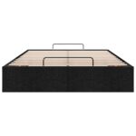 vidaXL Osmanský rám postele bez matraca čierna 120x200 cm látka – Obrázok 5
