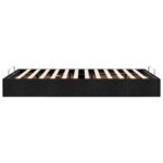 vidaXL Osmanský rám postele bez matraca čierna 120x200 cm látka – Obrázok 6