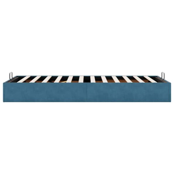 VXL8721158457349_g_en_hd_4.jpg vidaXL Osmanský rám postele bez matraca tmavomodrá 100x200 cm zamat – Obrázok 6