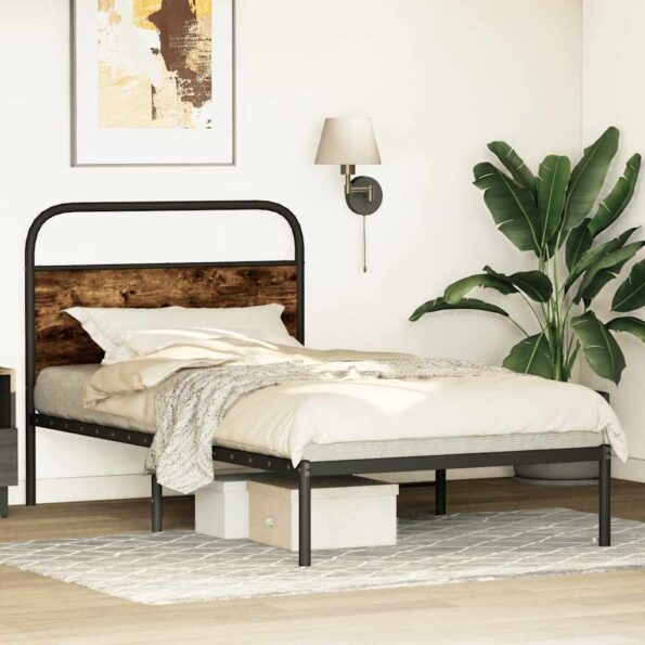 VXL8721158562951_g_en_hd_2.jpg vidaXL Posteľný rám bez matraca 90x190 cm dymový dub kompozitné drevo – Obrázok 4