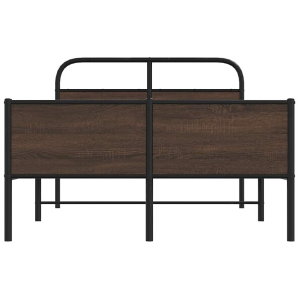 VXL8721158565952_g_en_hd_3.jpg vidaXL Posteľný rám bez matraca 140x200 cm hnedý dub kompozitné drevo – Obrázok 5