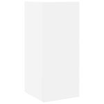 vidaXL Bočné stolíky 2 ks s policou biele 25,5x27x60 cm – Obrázok 6