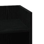 vidaXL Bočné stolíky 2 ks s policou čierny 25,5x27x60 cm – Obrázok 8