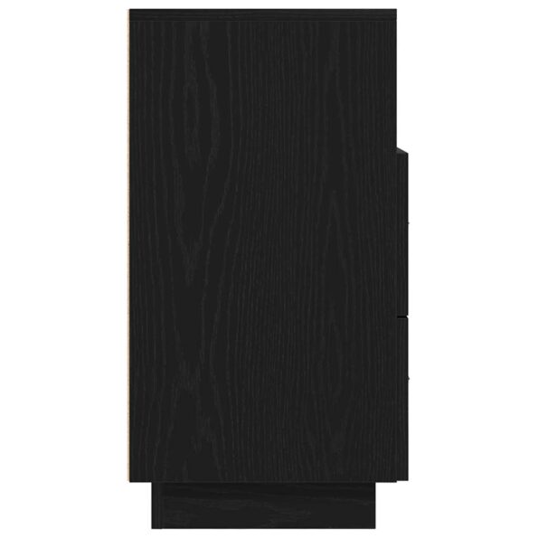 vidaXL Nočné stolíky 2 ks s 2 zásuvkami čierne 36x36x68 cm – Obrázok 7