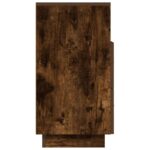 vidaXL Nočný stolík s 2 zásuvkami dymový dub 36x36x68 cm – Obrázok 6