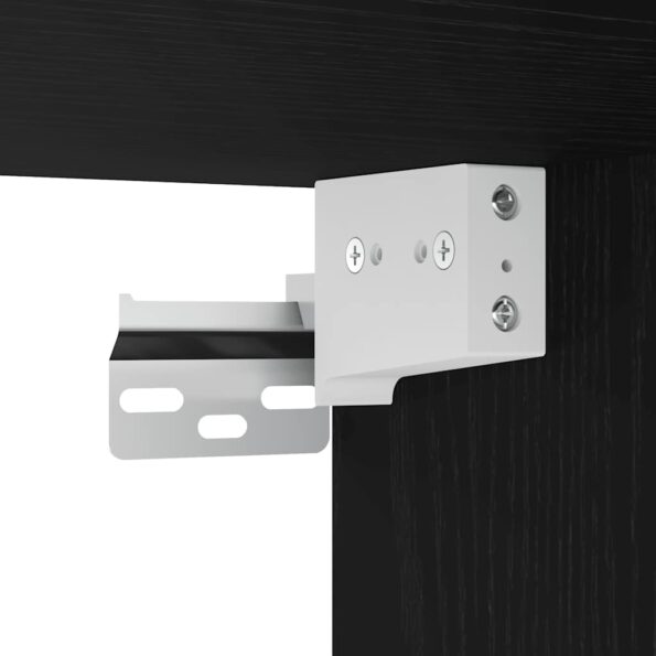 vidaXL Nástenné nočné stolíky 2 ks čierne 45x26x28,5 cm – Obrázok 8
