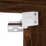 vidaXL Nástenné nočné stolíky 2 ks dymový dub 45x26x28,5 cm – Obrázok 8