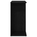 vidaXL Nočný stolík čierny dub 46,5x29x61 cm kompozitné drevo – Obrázok 5