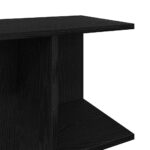vidaXL Nočný stolík čierny dub 46,5x29x61 cm kompozitné drevo – Obrázok 8
