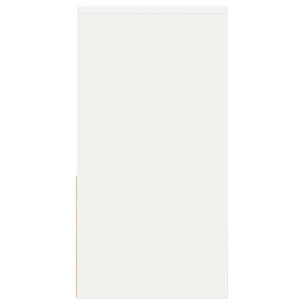 vidaXL Nočné skrinky so zásuvkou 2 ks biele 35x34x66,5 cm – Obrázok 7