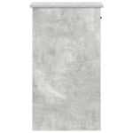 VidaXL počítačový vežový stojan so zásuvkou betónovo sivé 35x45x77 cm – Obrázok 6