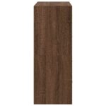 vidaXL Skrinky s 2 zásuvkami 2 ks hnedý dub kompozitné drevo – Obrázok 6