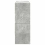 vidaXL Stojany na topánky 2 ks stohovateľné betónovo sivé 89,5x30x40cm – Obrázok 5