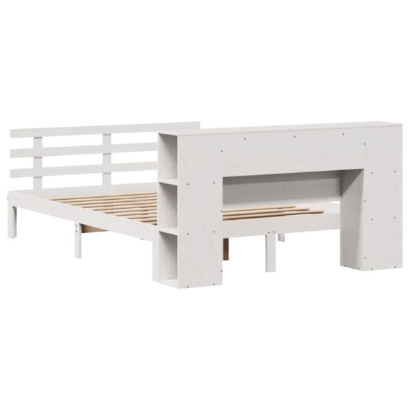 VXL8721158615008_g_en_hd_4.jpg vidaXL Posteľ s knižnicou bez matraca biela 150x200cm borovicový masív – Obrázok 6