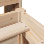 vidaXL Posteľ bez matraca 135x190 cm masívna borovica – Obrázok 9